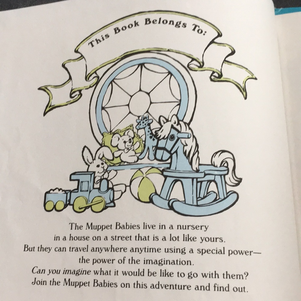 Vintage Muppet Babies Book - Picture 3 of 6